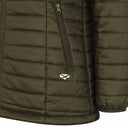 Hoggs of Fife Ladies Kingston Rip-Stop Hooded Jacket - Olive Merlot