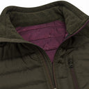 Hoggs of Fife Melville Hybrid Jacket - Dark Forest Marl