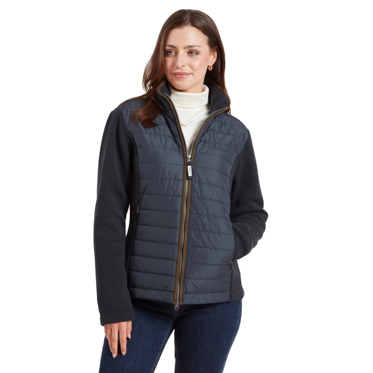 Schoffel Ladies Burley Hybrid Jacket - Petrol Blue