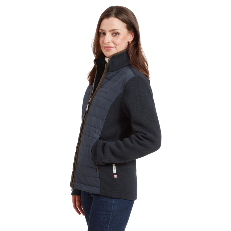 Schoffel Ladies Burley Hybrid Jacket - Petrol Blue