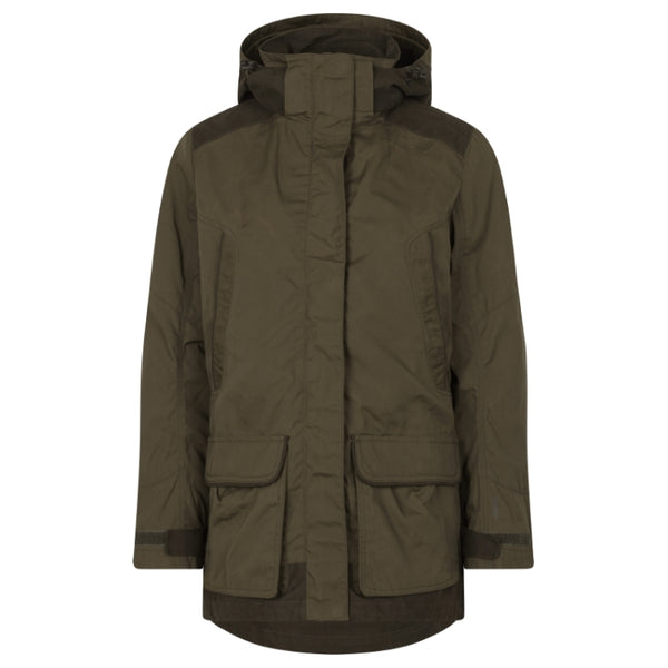 Seeland Ladies Key-Point Kora Jacket - Pine Green/Grizzly Brown