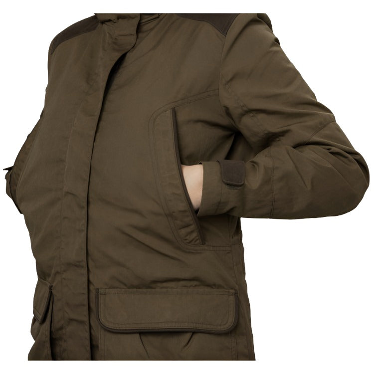 Seeland Ladies Key-Point Kora Jacket - Pine Green/Grizzly Brown