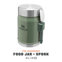 Stanley Legendary Food Jar and Spork - Hammertone Green