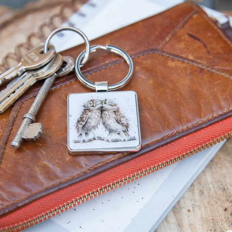 Wrendale Designs Birds of a Feather Keyring