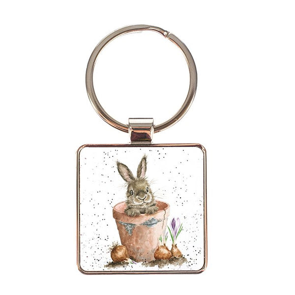 Wrendale Designs The Flower Pot Keyring