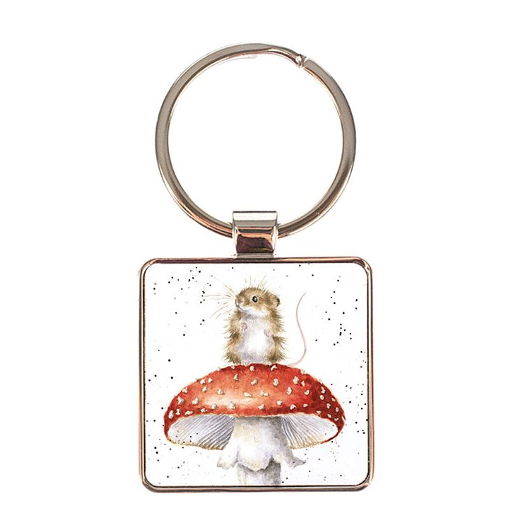 Wrendale Designs He's a Fun-Gi Keyring - John Norris