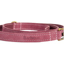 Barbour Leather Dog Lead - Pink