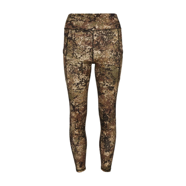 Ridgeline Ladies Infinity Printed Leggings - Dirt Camo