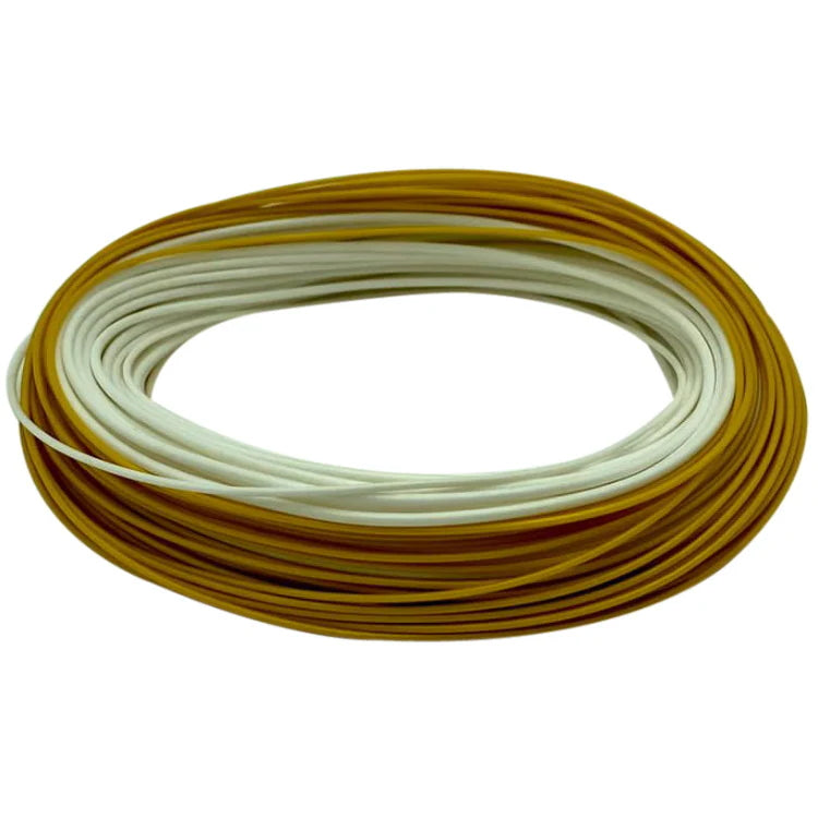 John Norris Ni1 High Performance Floating Fly Lines - Caramel/White