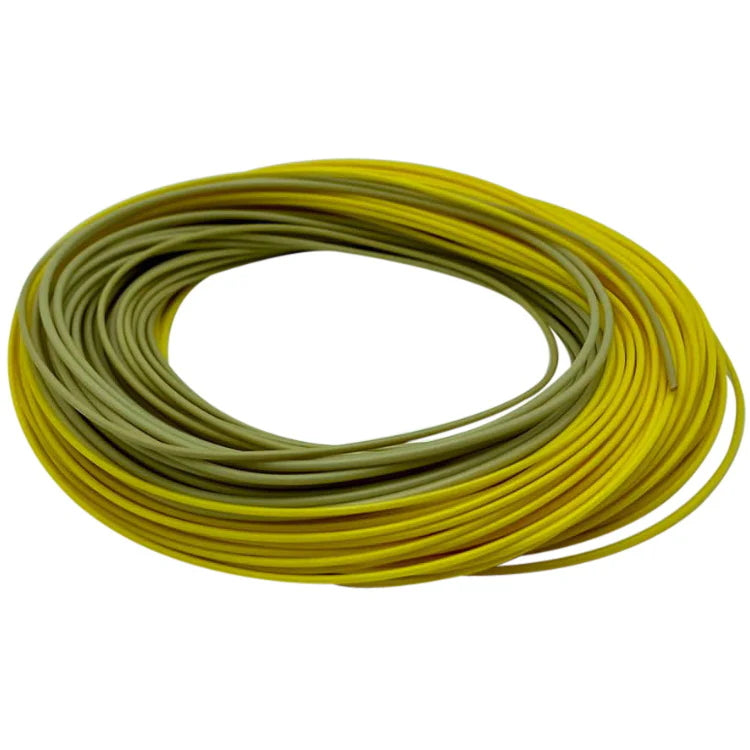 John Norris Ni1 High Performance Floating Fly Lines - Yellow/Olive