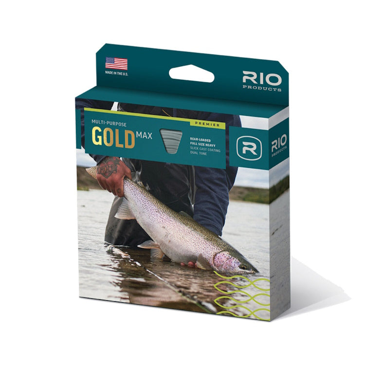 Rio Premier Gold Max Fly Line - Mint/Blaze Orange