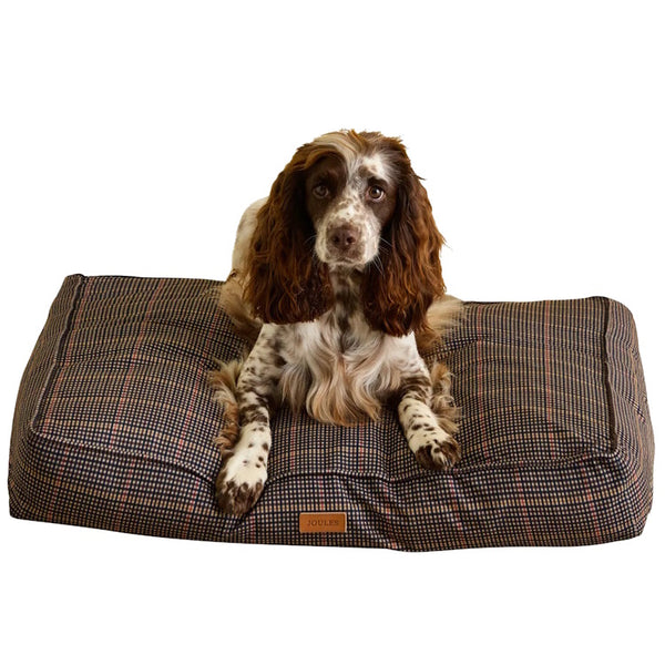 Joules Henson Check Dog Mattress