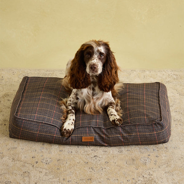 Joules Henson Check Dog Mattress