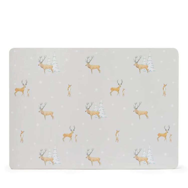 Sophie Allport Christmas Stags Extra Large Placemats - Set Of 2 - John 