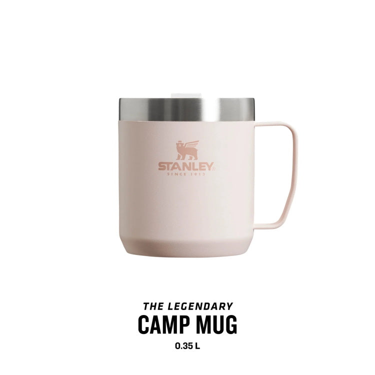 Stanley Stay-Hot Camp Mug - 0.35L - Rose Quartz