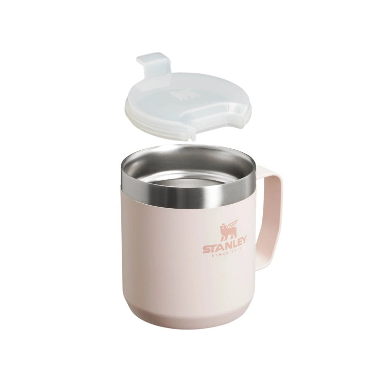 Stanley Stay-Hot Camp Mug - 0.35L - Rose Quartz