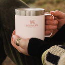 Stanley Stay-Hot Camp Mug - 0.35L - Rose Quartz