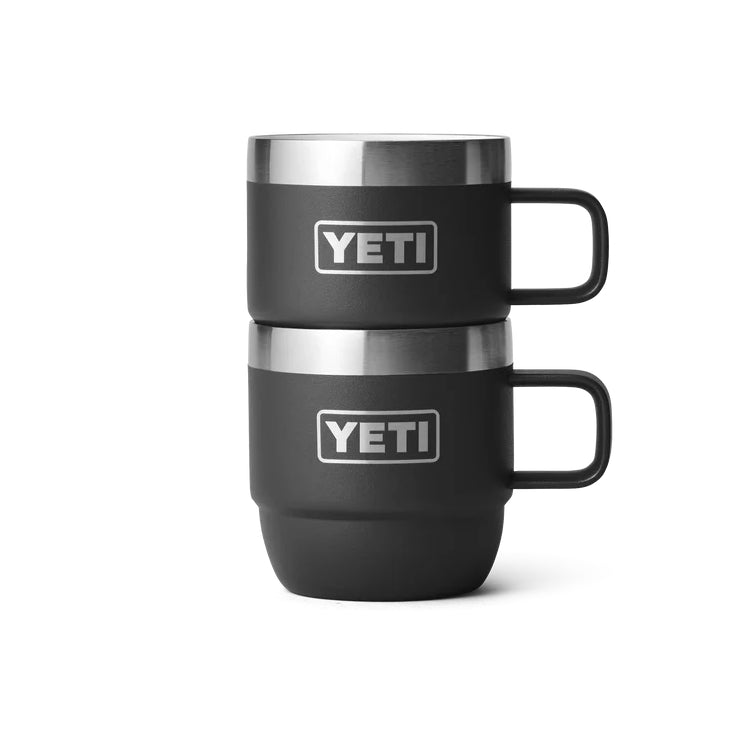 Yeti 6oz Espresso Mugs 2 Pack - Black