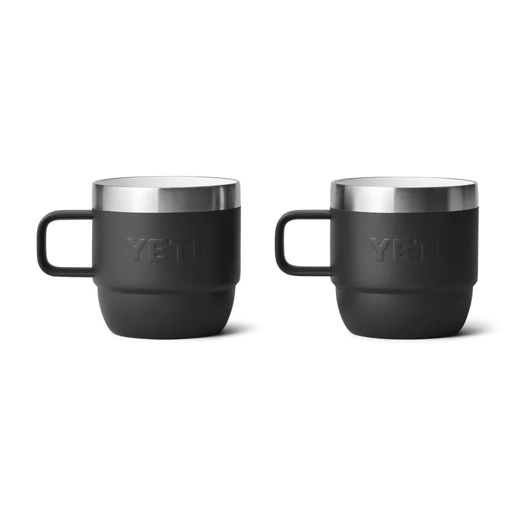 Yeti 6oz Espresso Mugs 2 Pack - Black