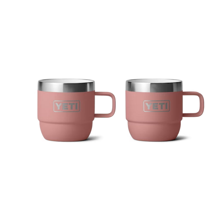 Yeti 6oz Espresso Mugs 2 Pack - Sandstone Pink