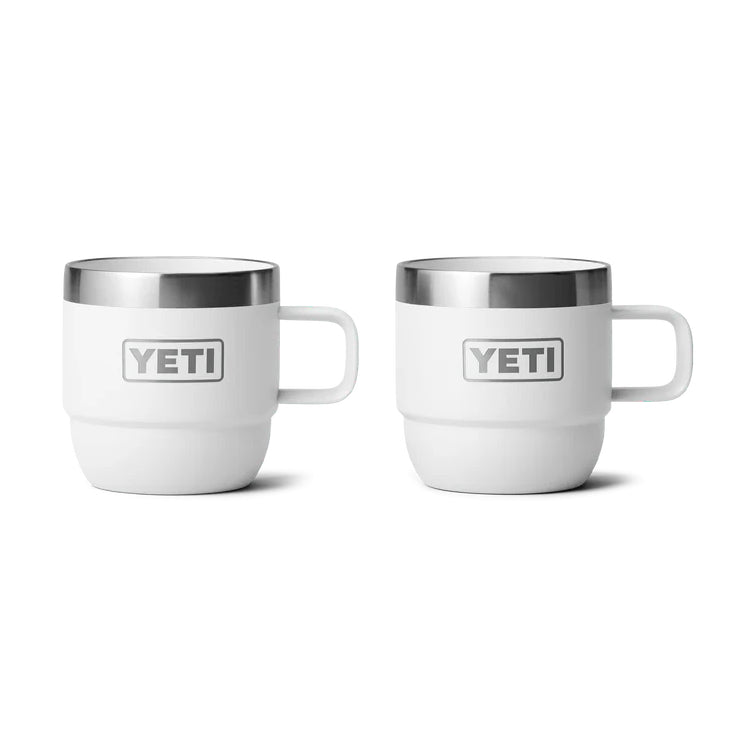 Yeti 6oz Espresso Mugs 2 Pack - White