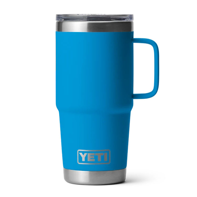 Yeti Rambler 20oz Insulated Travel Mug - Big Wave Blue