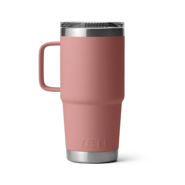 Yeti Rambler 20oz Insulated Travel Mug 2.0 - Sandstone Pink