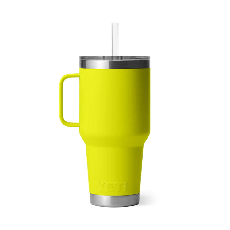 Yeti Rambler 35oz Straw Mug - Firefly Yellow