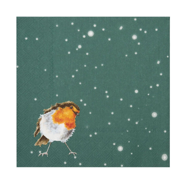 Wrendale Designs Lunch Napkins - Rockin Robins