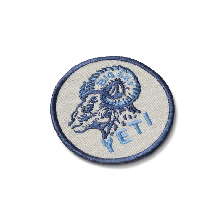 Yeti Big Sky Bighorn Patch - Grey