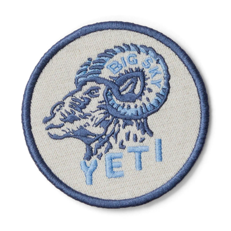 Yeti Big Sky Bighorn Patch - Grey