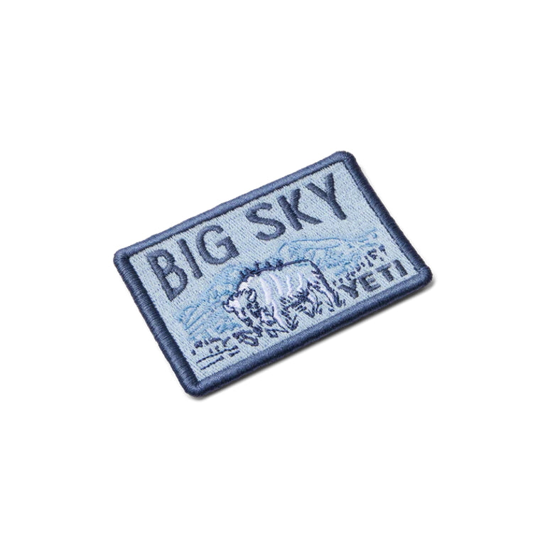 Yeti Big Sky Mountain Patch - Blue