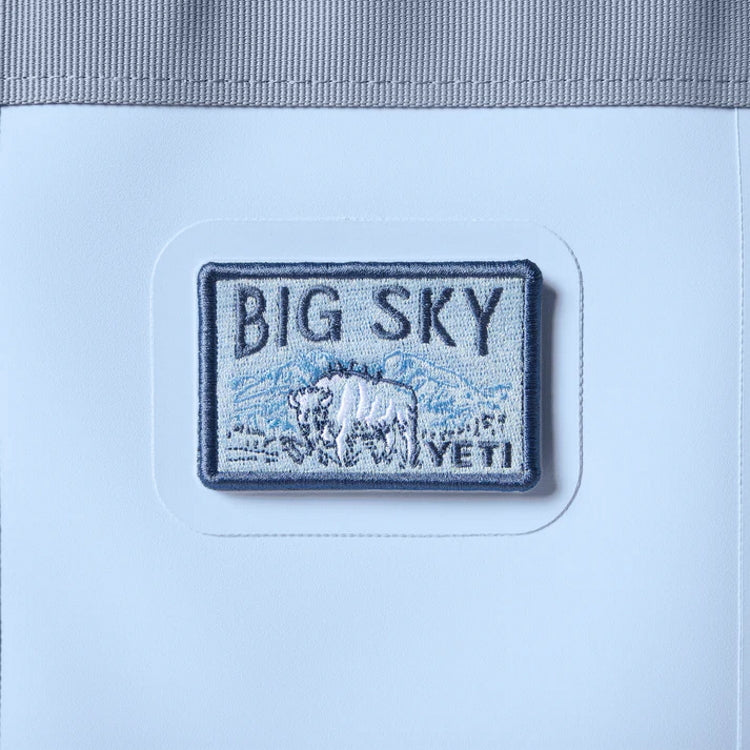 Yeti Big Sky Mountain Patch - Blue