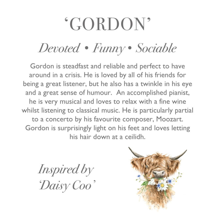 Wrendale Designs Gordon Highland Cow Plush