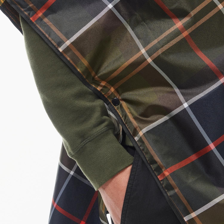 Barbour Tartan Showerproof Poncho - Classic Tartan