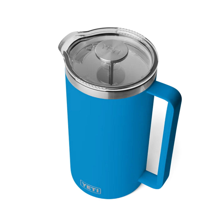 Yeti Rambler 64oz French Press - Big Wave Blue