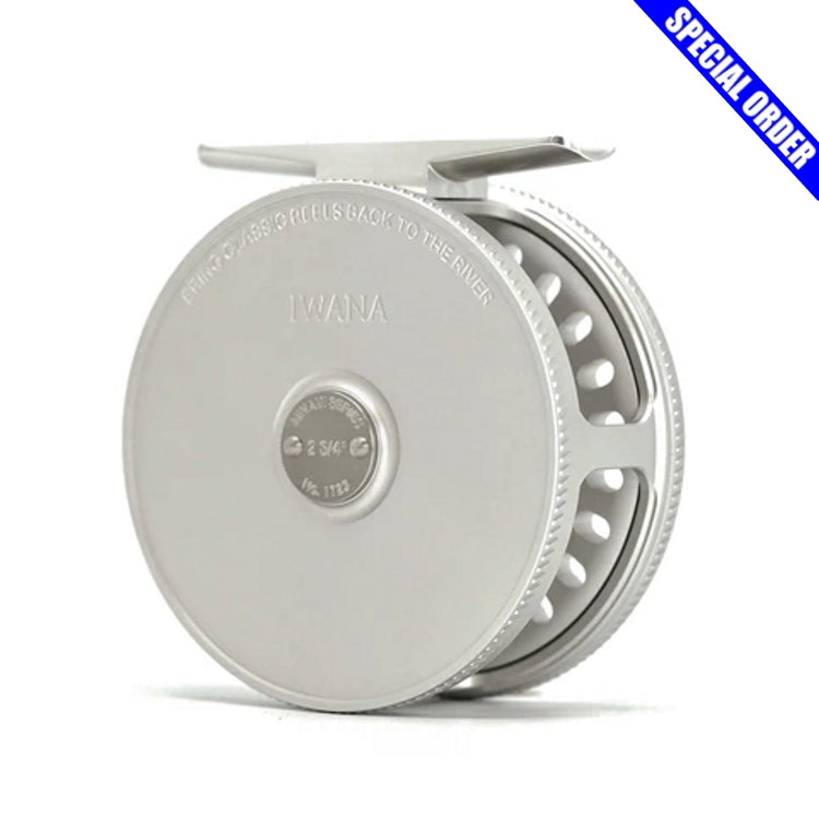 Iwana Minami Trout Reel - Silver