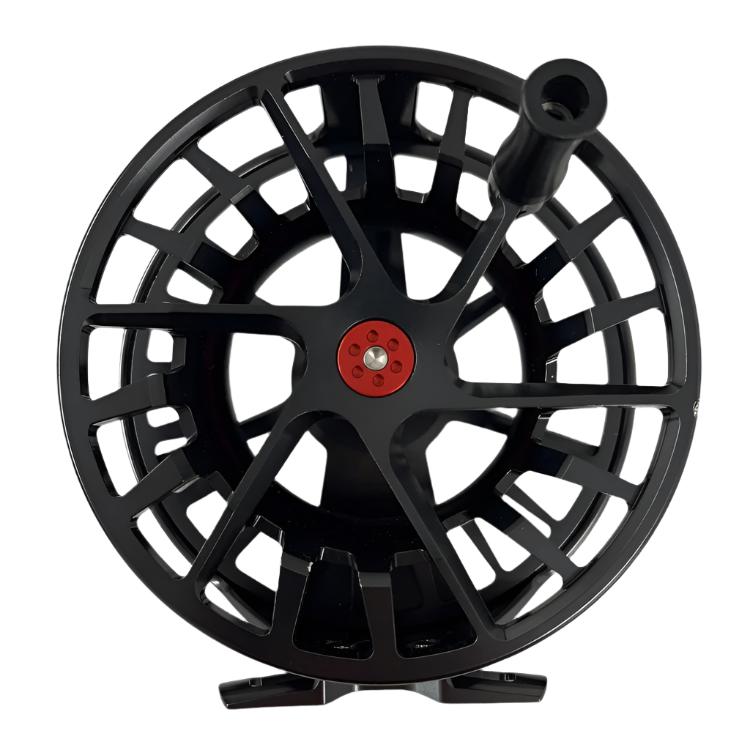 USED Lamson Speedster S Series -9+ Fly Reel Dark Smoke WF8/10 (123)