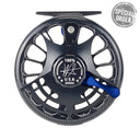 Seigler Saltwater Fly Reel - Black/Blue