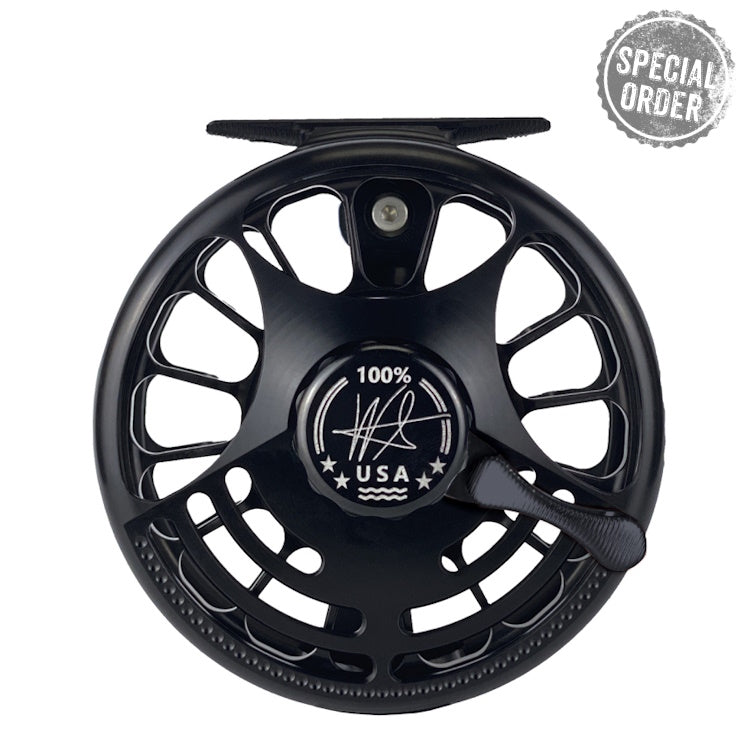 Seigler Saltwater Fly Reel - Black