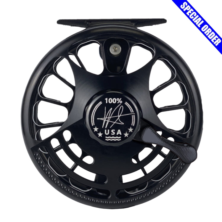 Seigler Saltwater Fly Reel - Black