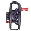 Seigler Saltwater Fly Reel - Black/Red