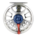 Seigler Saltwater Fly Reel - Silver/Red/Blue