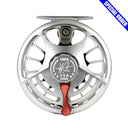 Seigler Saltwater Fly Reel - Silver/Red