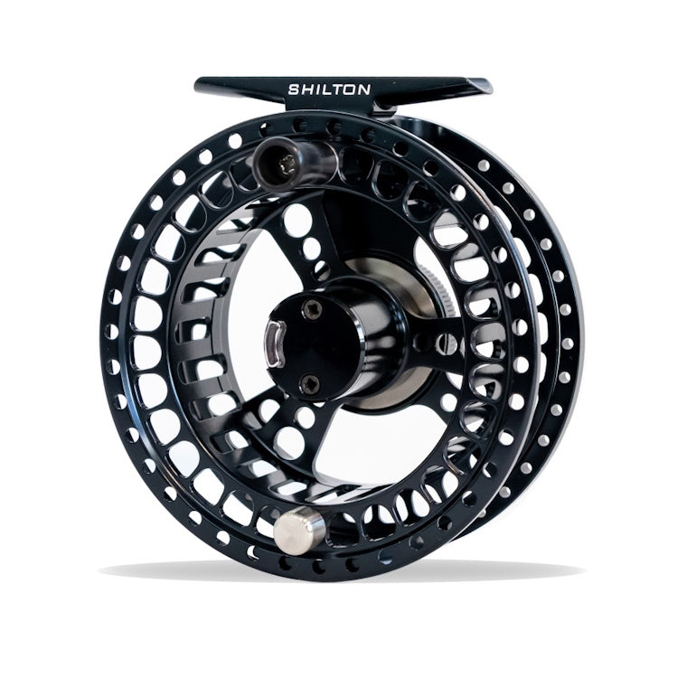 Shilton CR Series Fly Reels - Black