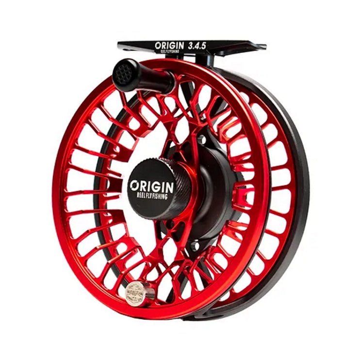 Origin II Fly Reel - Candy Red