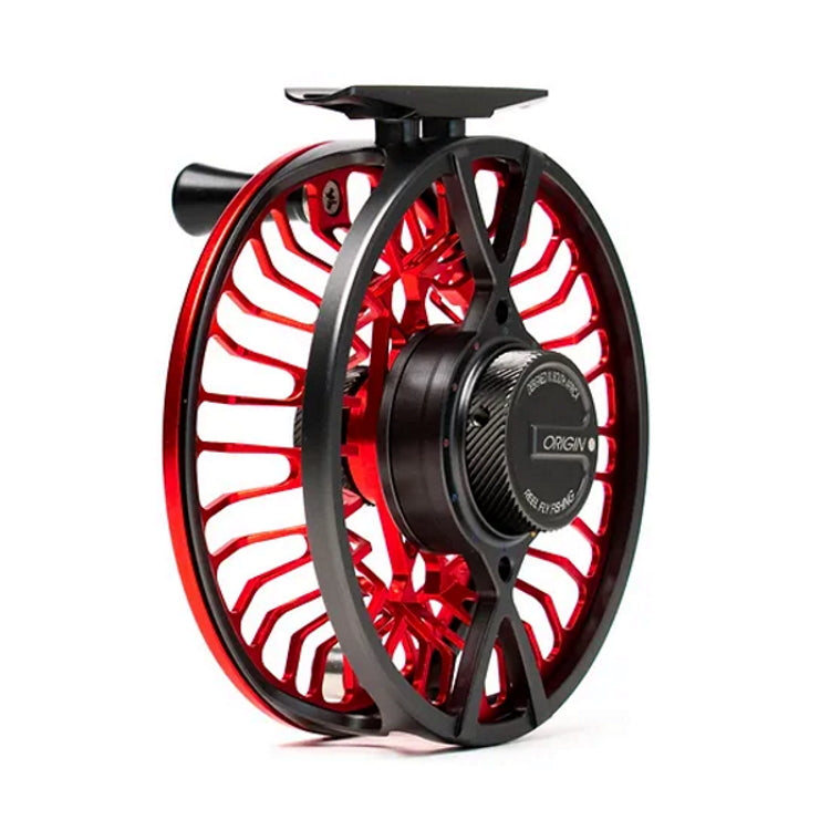 Origin II Fly Reel - 5/6/7 - Candy Red