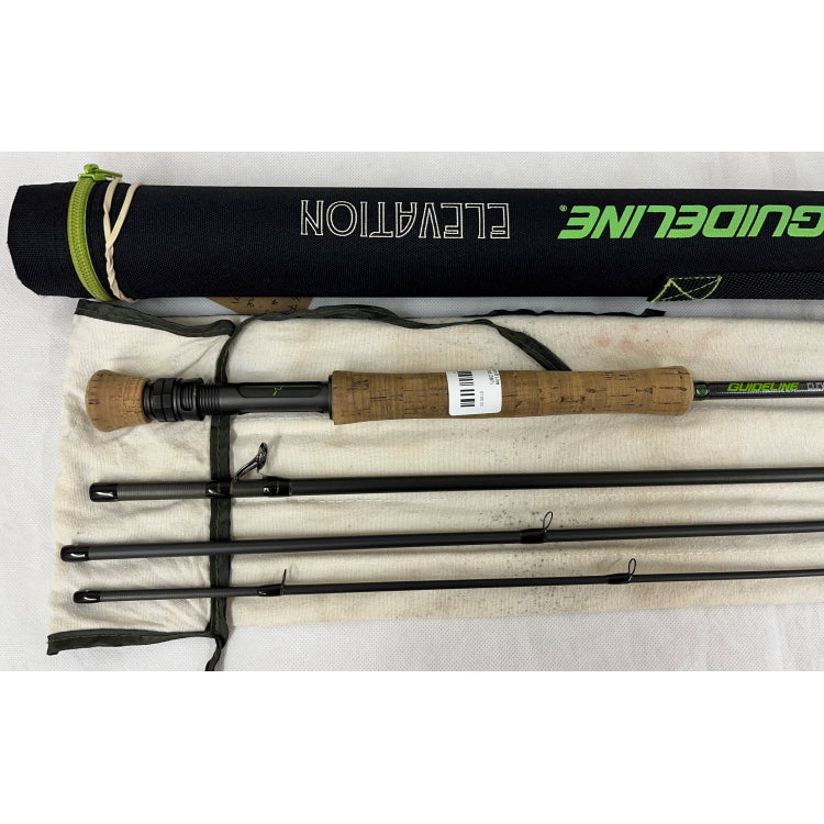 USED 9ft 9in Guideline Elevation 8 Line 4 Piece Reservoir Fly Rod (387)