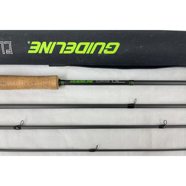 USED 9ft 0in Guideline Elevation 6 Line 4 Piece River Fly Rod (454)