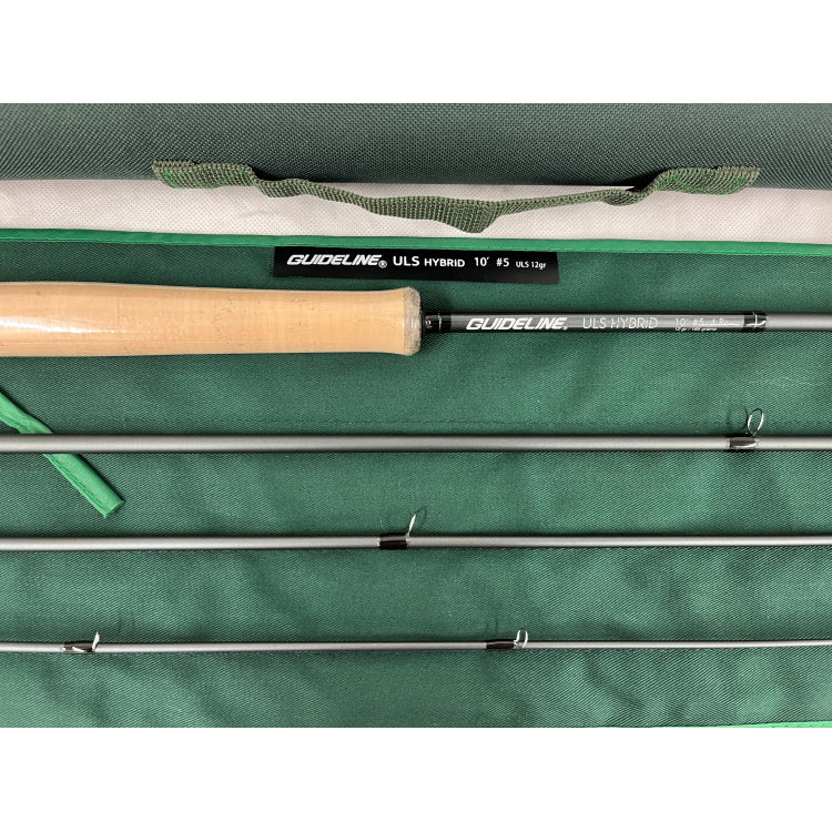 USED 10ft 0in Guideline ULS Hybrid 5 Line 4 Piece River Fly Rod (455)